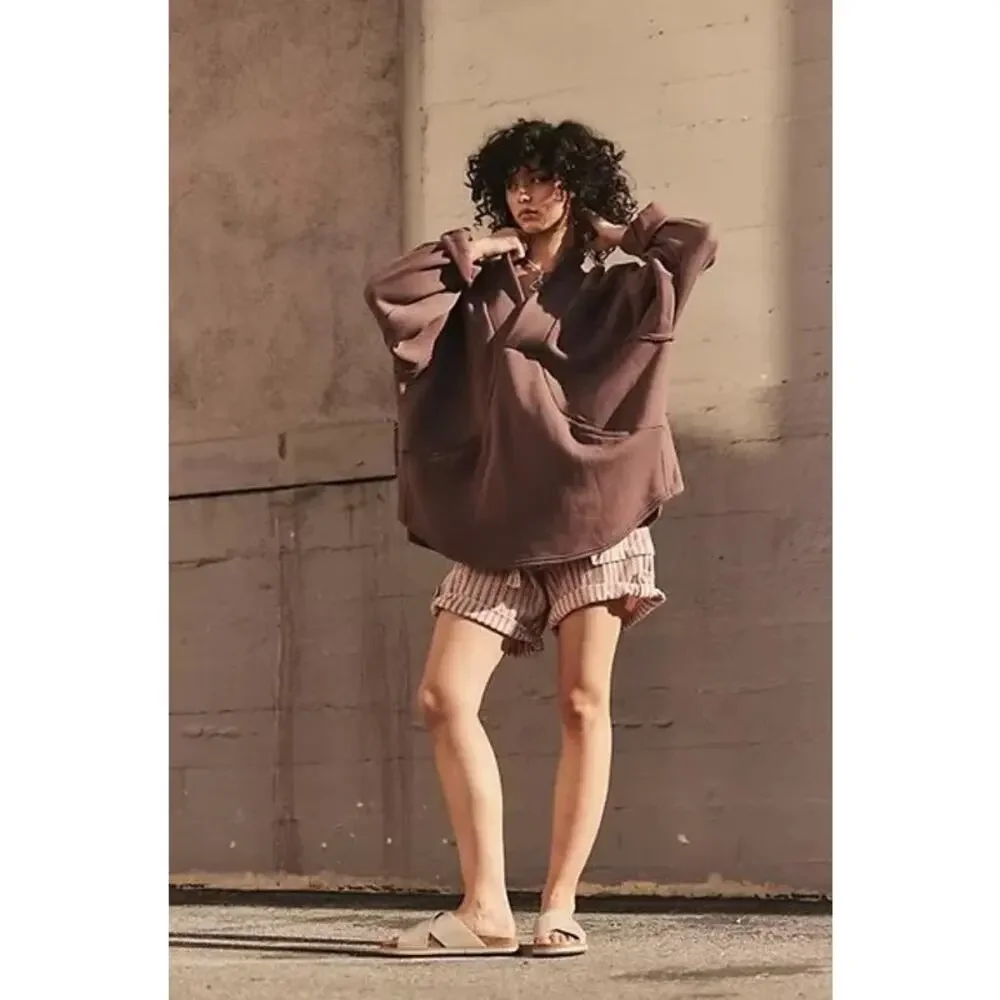 Free People Beach Burnished Lilac Marguerite Pullover Medium - Picture 7 of 9